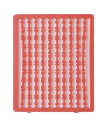 Boilie stoppers (red) 100pcs rack