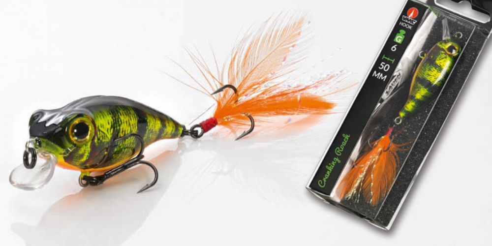 Wobler Cranking Roach 5cm Firetiger