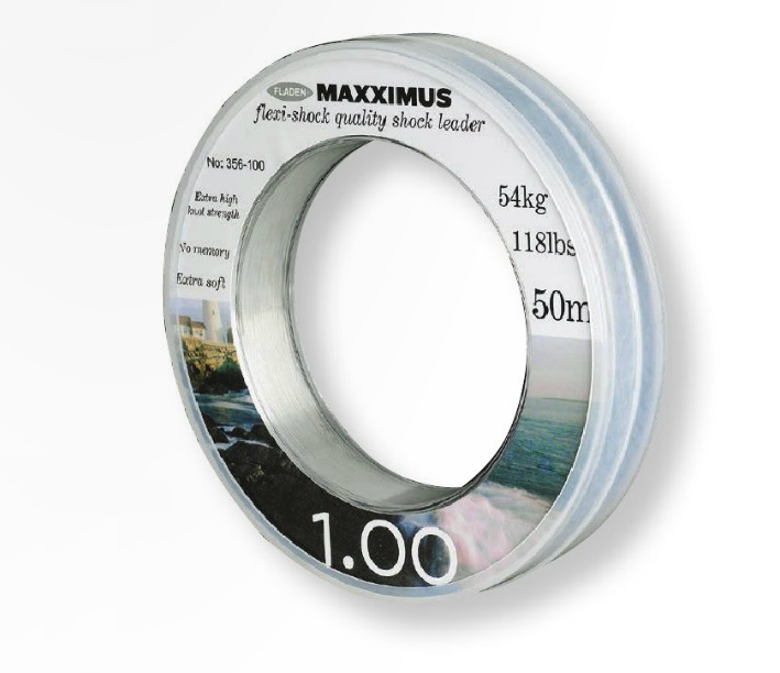 Maxximus Flexi-shock leader 50m 1.00m